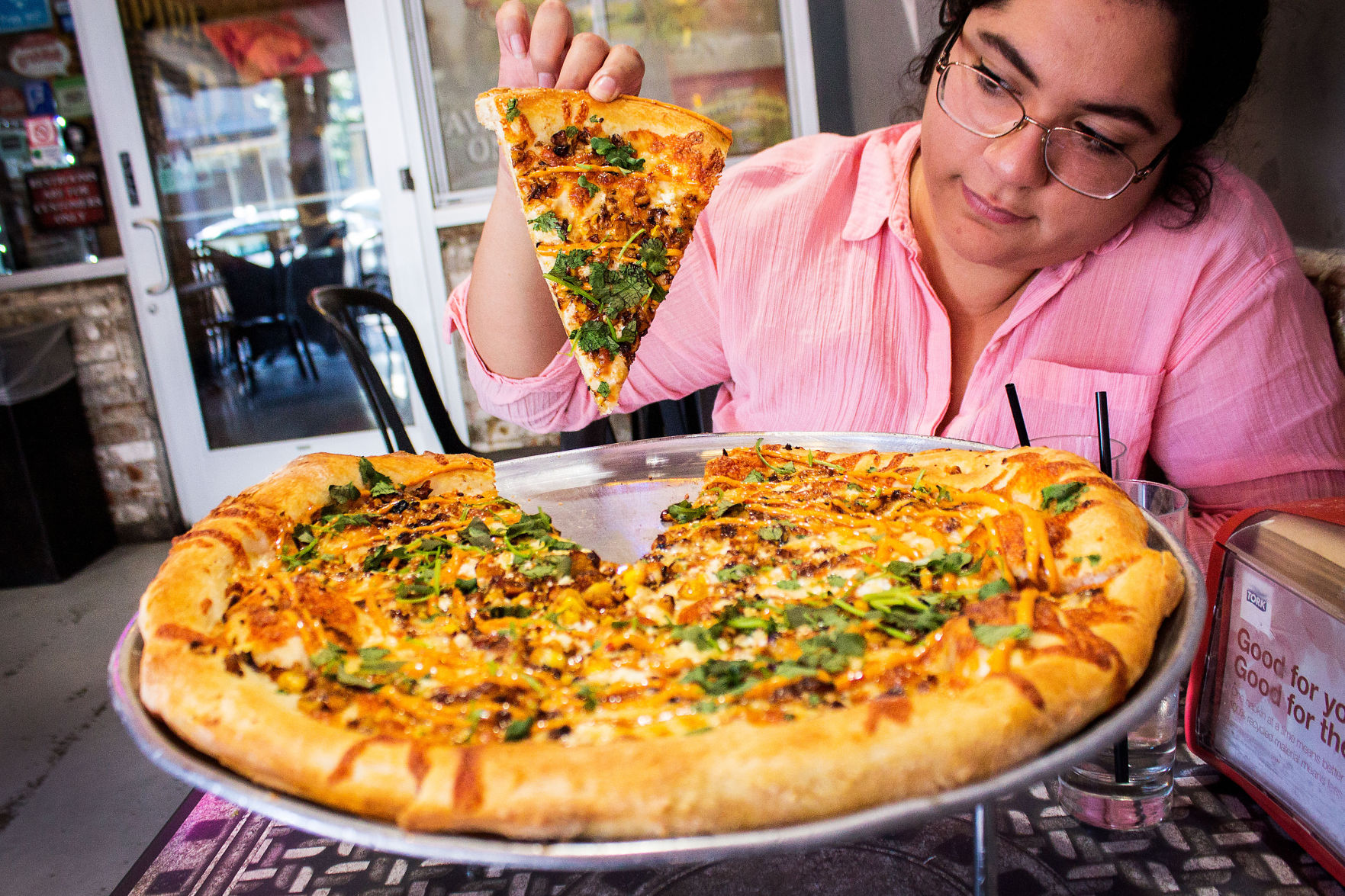 Elote pizza at Empire
